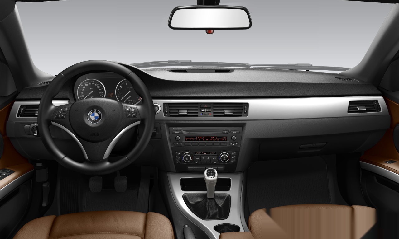 Interior of BMW 320i (E93 (MUE)), VIN WBADV510X0E801419