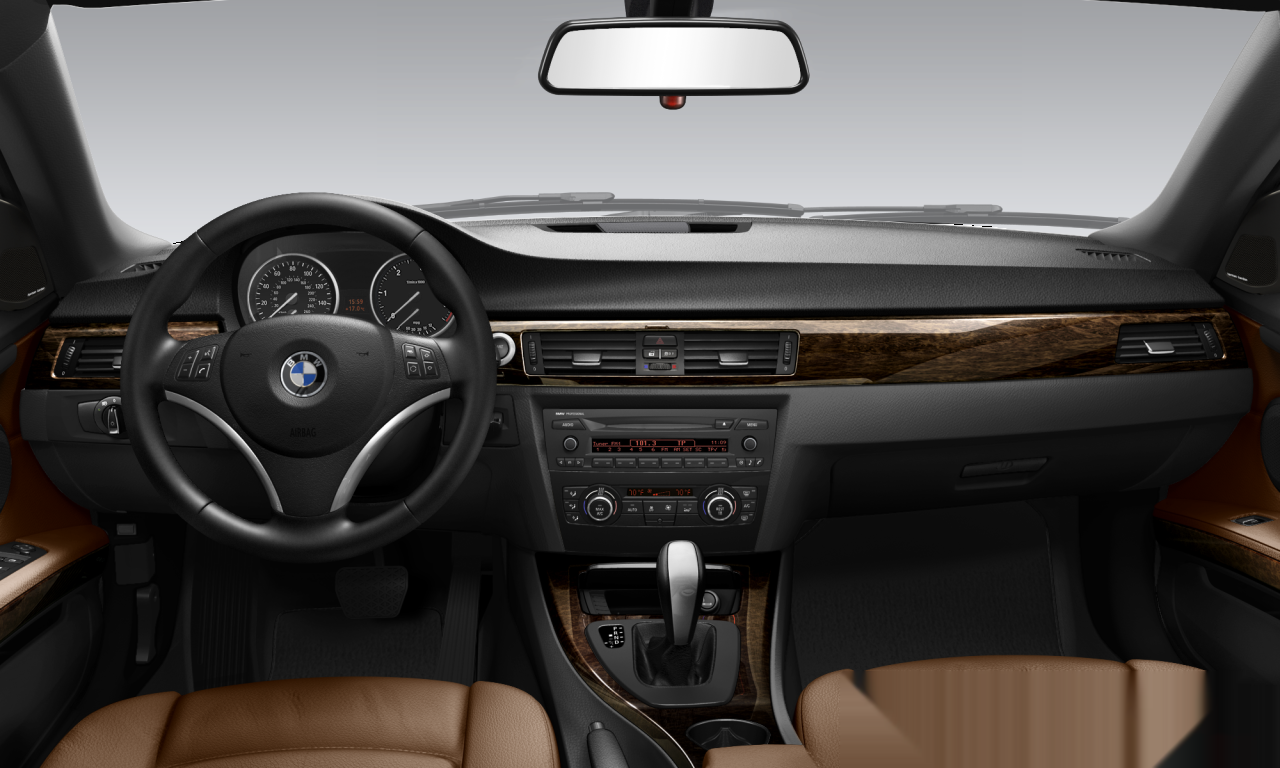 Interior of BMW 328i (E93 (MUE)), VIN WBADW3C51DJ527082