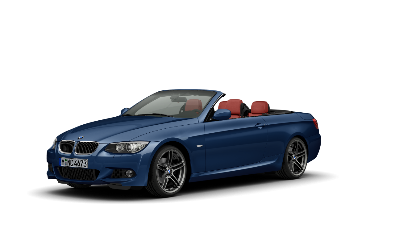 Exterior of BMW 325i (E93 (MUE)), VIN WBADW520X0E425543