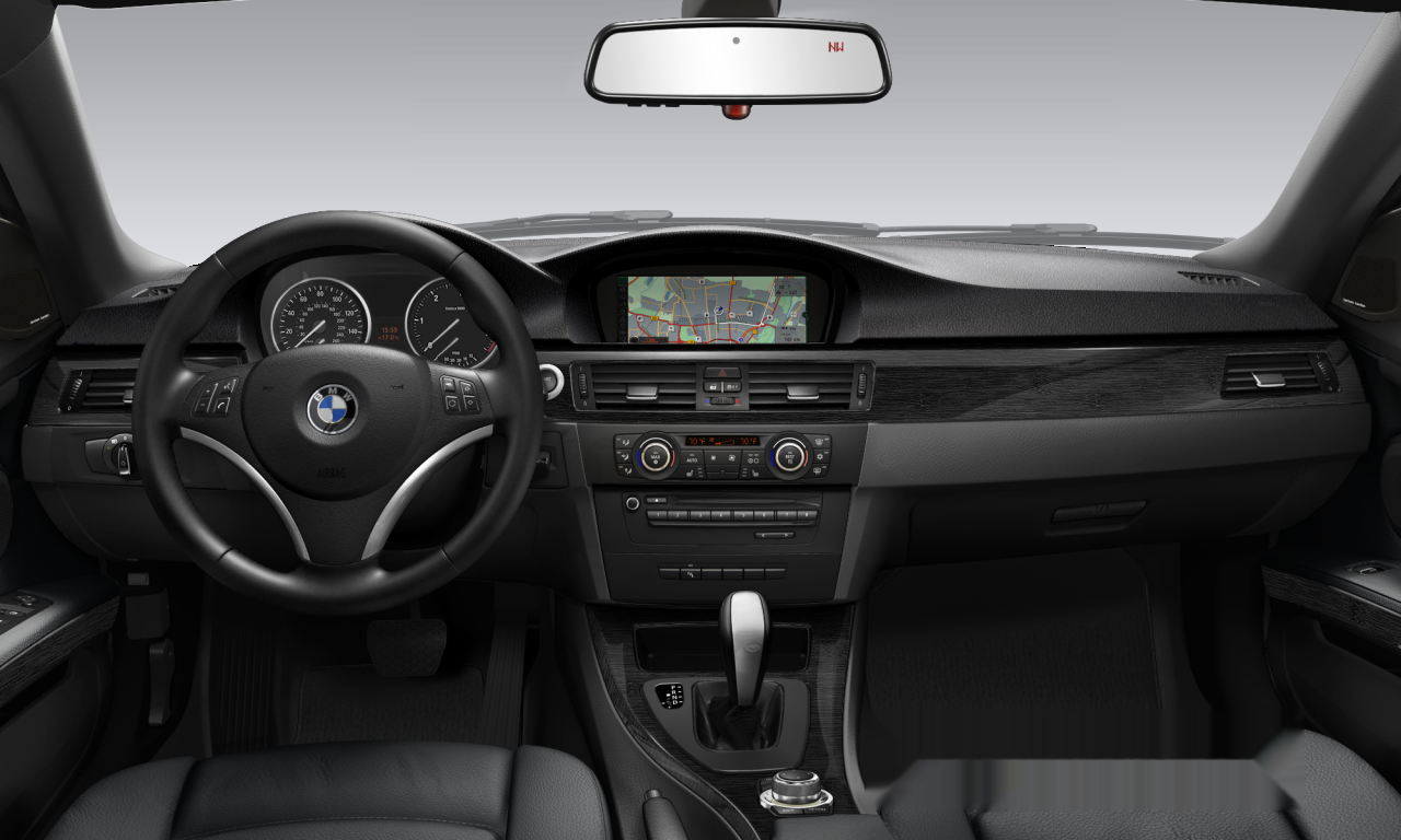 Interior of BMW 328i (E93 (MUE)), VIN WBADW7C57CE729276