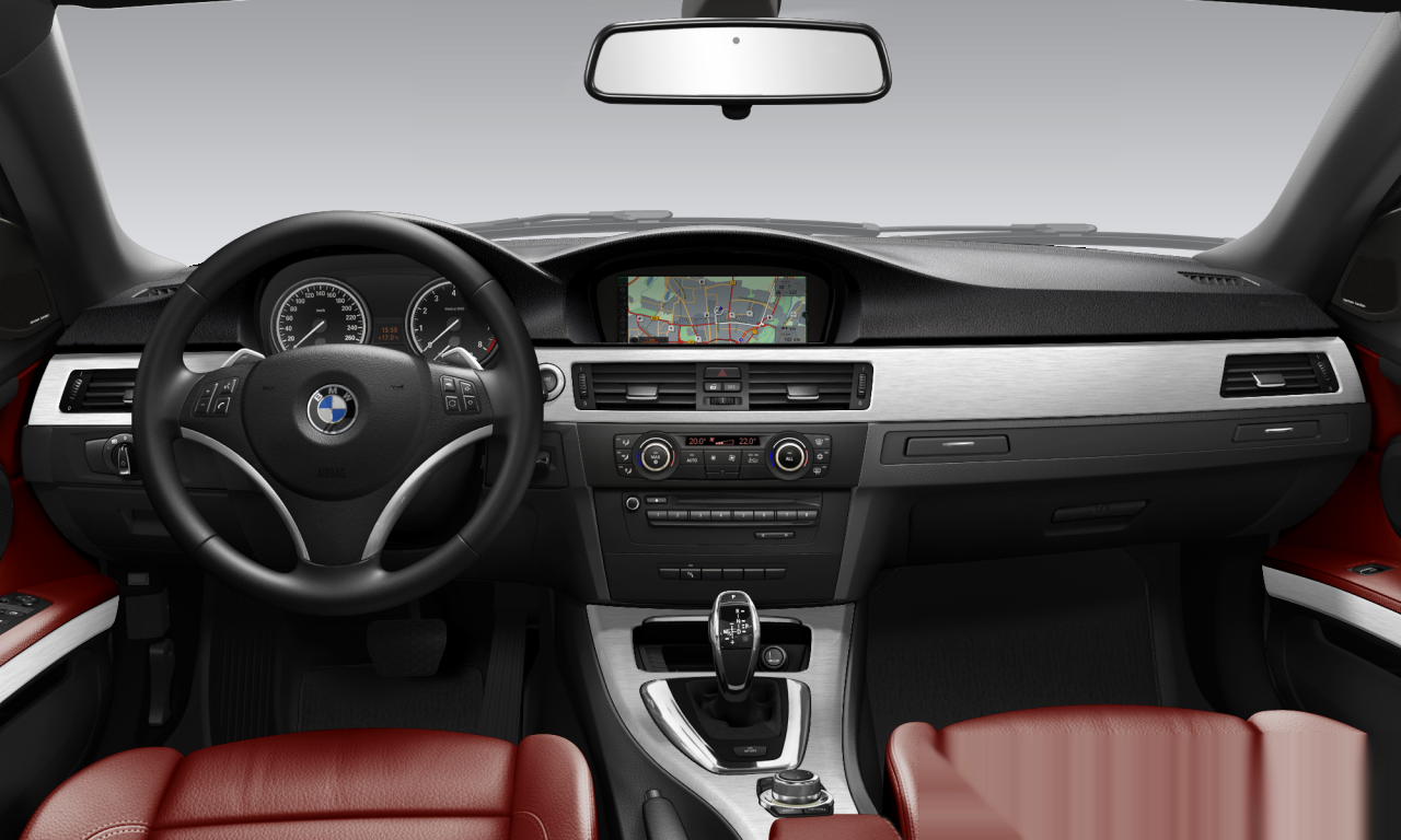 Interior of 2010 BMW 335i (E93 (MUE)), VIN WBADX7106BE613554