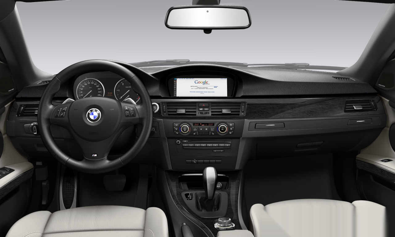 Interior of BMW 330d (E93 (MUE)), VIN WBADY72060E467102