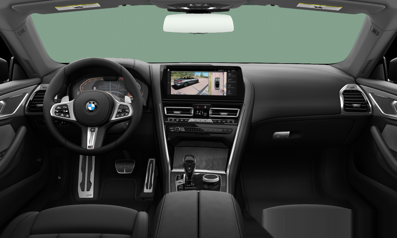 Interior of BMW 840i (G14), VIN WBADZ2C00PCM50574