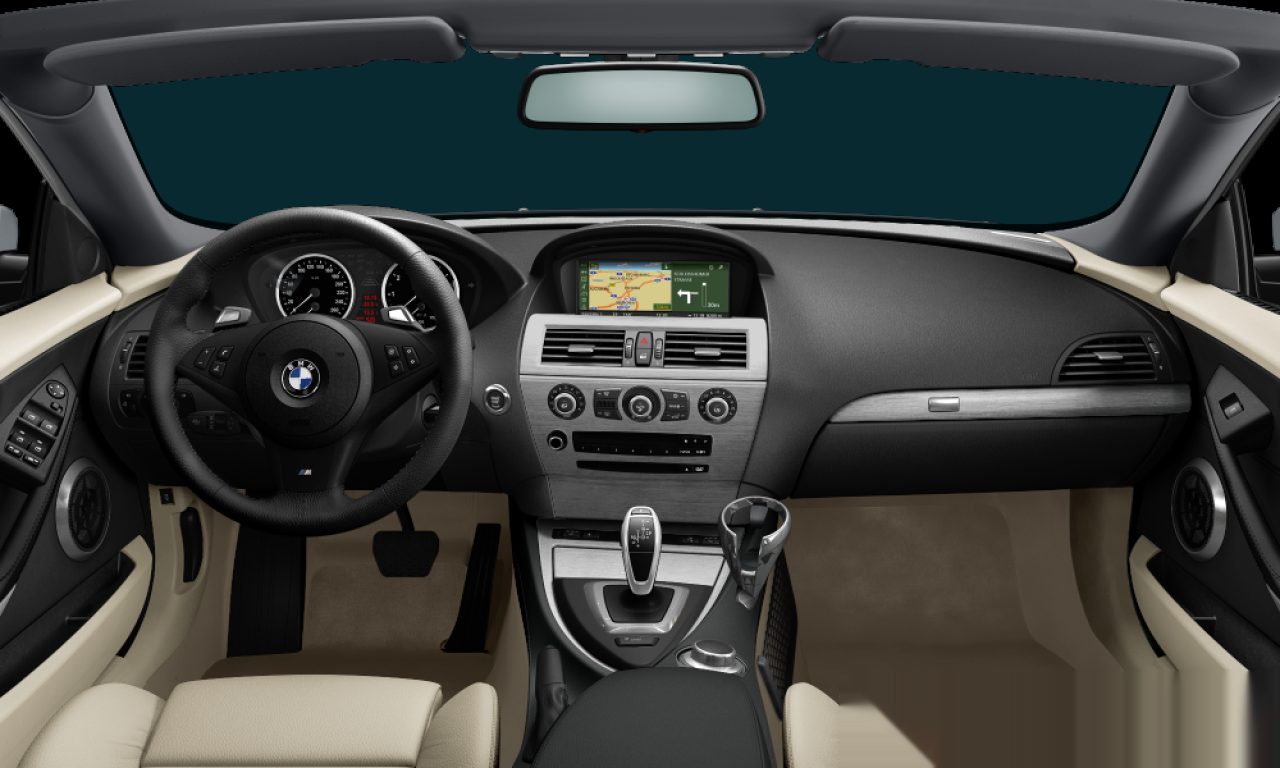 Interior of 2008 BMW 635d (E64 (MUE)), VIN WBAEB710X0CV00900