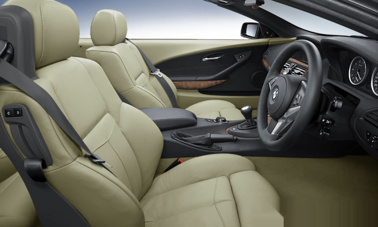 Interior of BMW 645Ci (E64), VIN WBAEK72060B311228