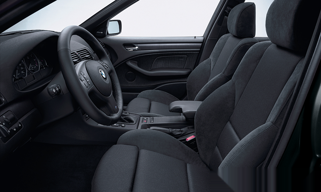 Interior of BMW 320i (E46 (4FL)), VIN WBAEV11024CG54255