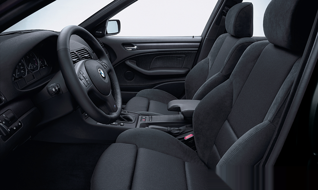 Interior of BMW 330d (E46 (3FL)), VIN WBAEX910X0PH94663