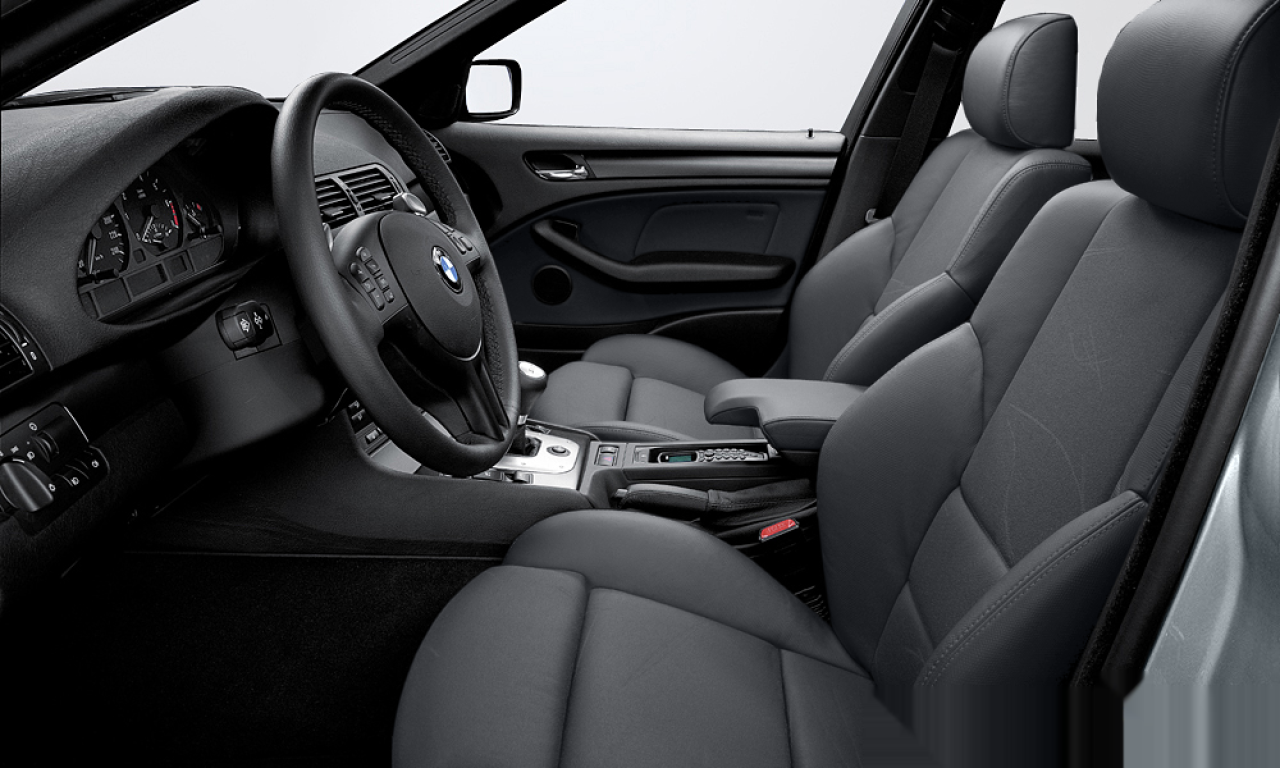 Interior of BMW 318i (E46 (4FL)), VIN WBAEY71000KS54654