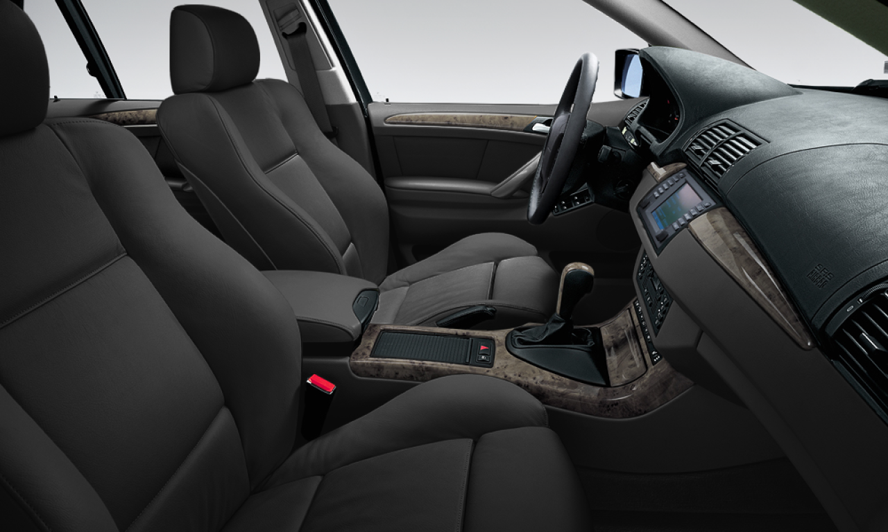 Interior of BMW X5 3.0d (E53), VIN WBAFB71070LX36926