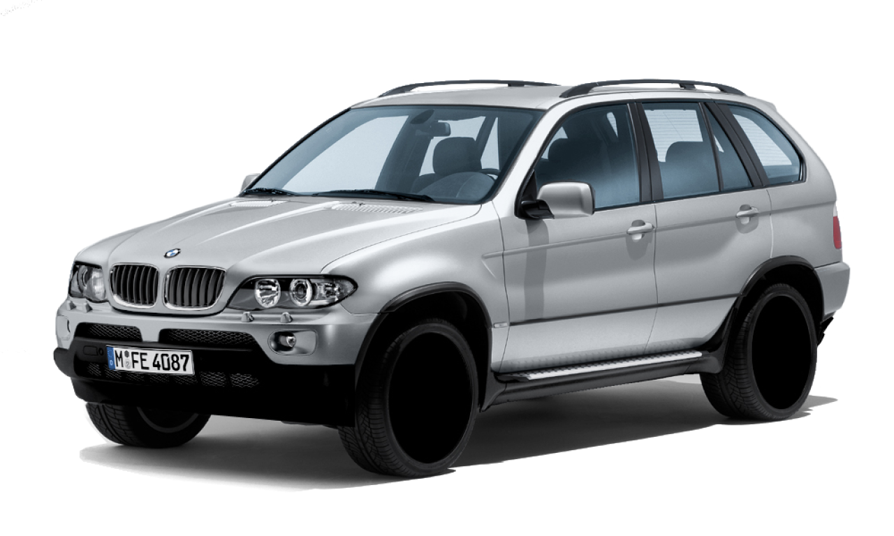Exterior of BMW X5 3.0d (E53), VIN WBAFB71080LV49467
