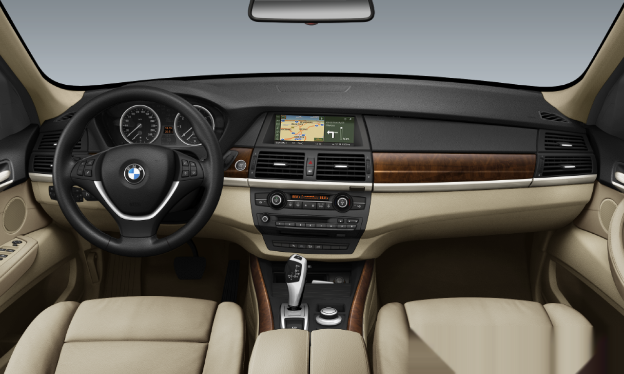 Interior of 2009 BMW X5 3.0si (E70), VIN WBAFE41030L247512