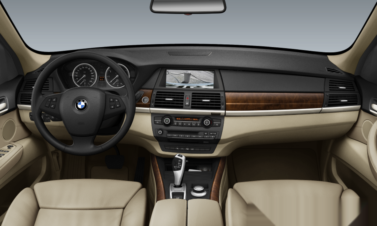 Interior of BMW X5 4.8i (E70), VIN WBAFE81089L300306