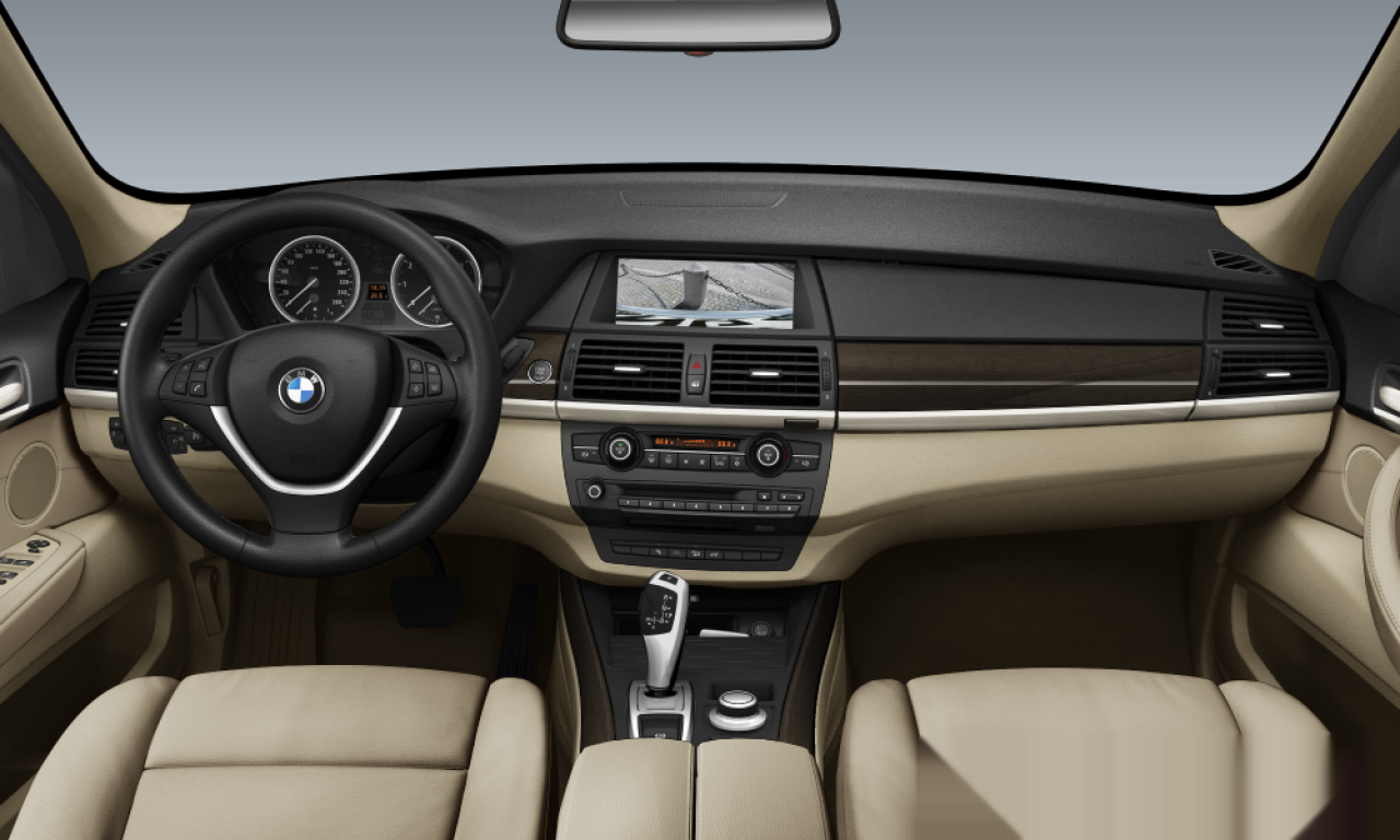 Interior of BMW X5 3.0sd (E70), VIN WBAFF01000L218880