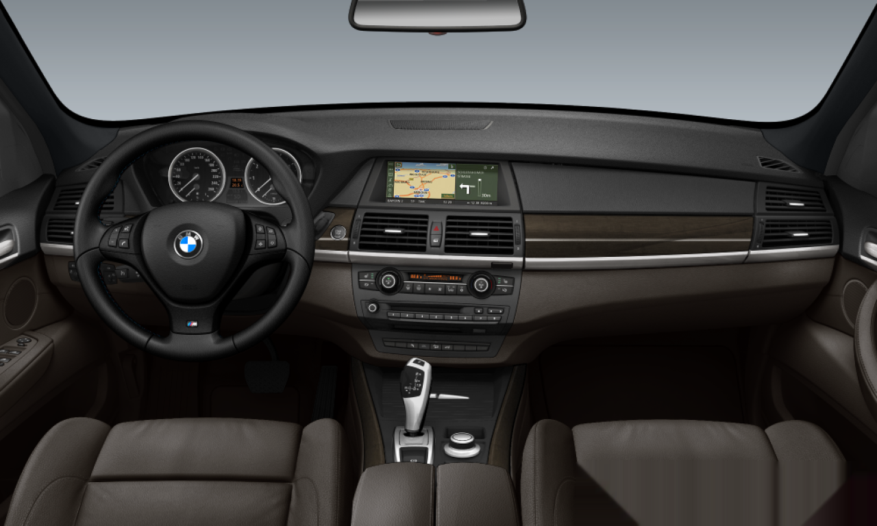 Interior of BMW X5 3.0sd (E70), VIN WBAFF01060L214266
