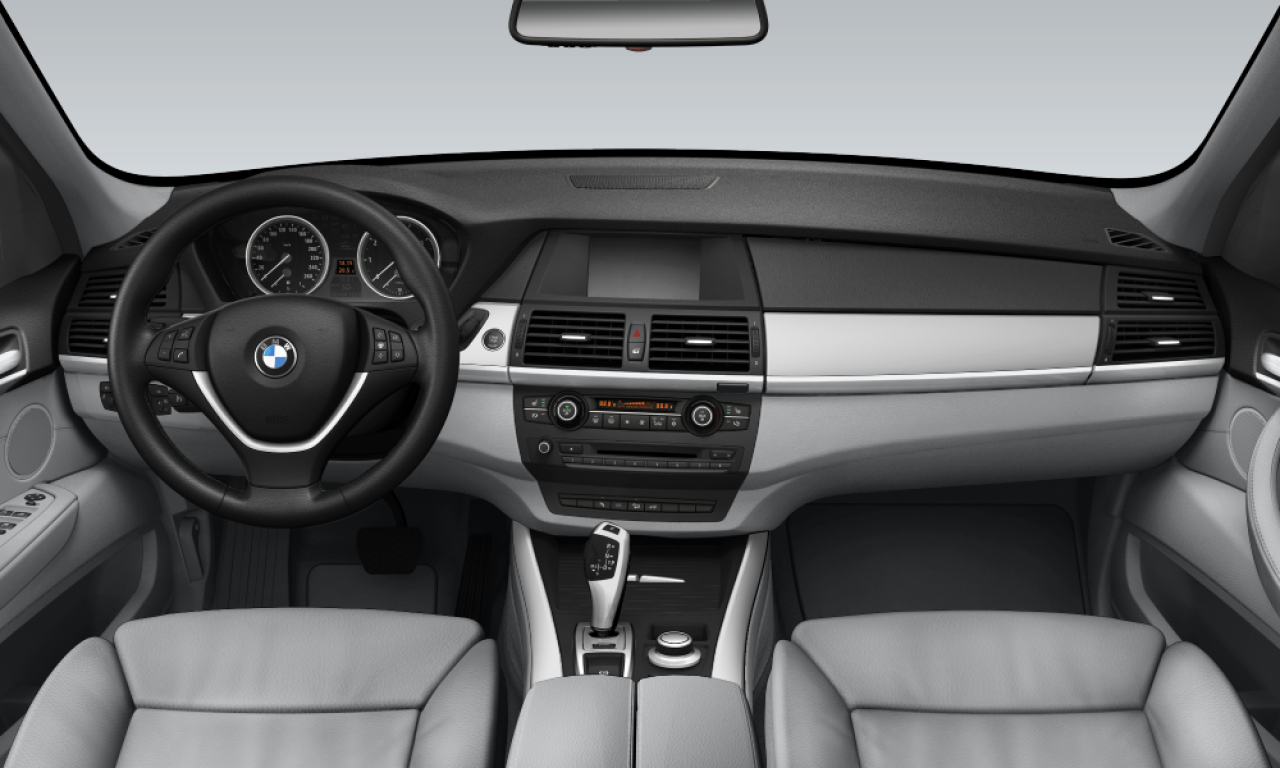 Interior of BMW X5 3.0sd (E70), VIN WBAFF01070L320547