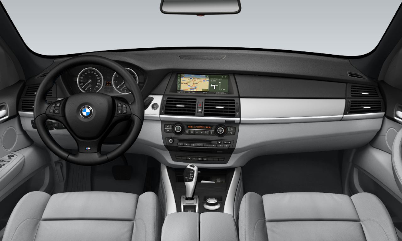 Interior of BMW X5 3.0sd (E70), VIN WBAFF01090L202337