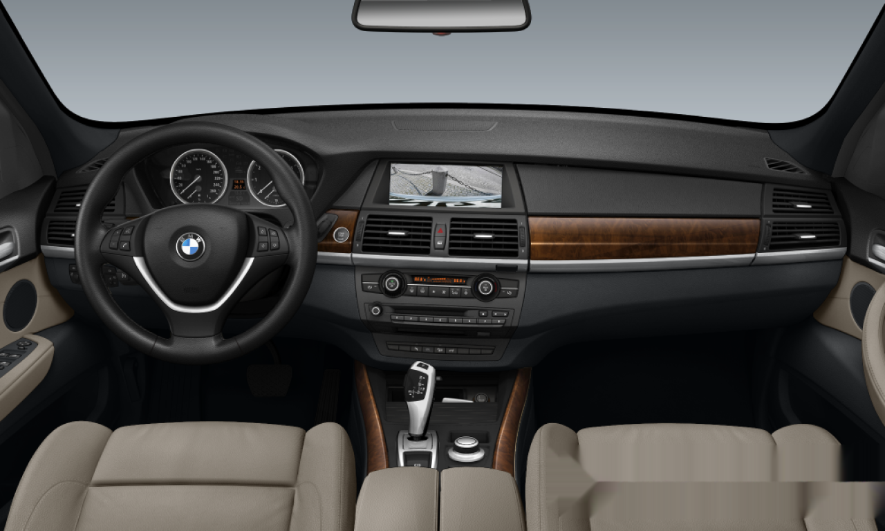 Interior of 2008 BMW X5 3.0sd (E70), VIN WBAFF02020LJ14034