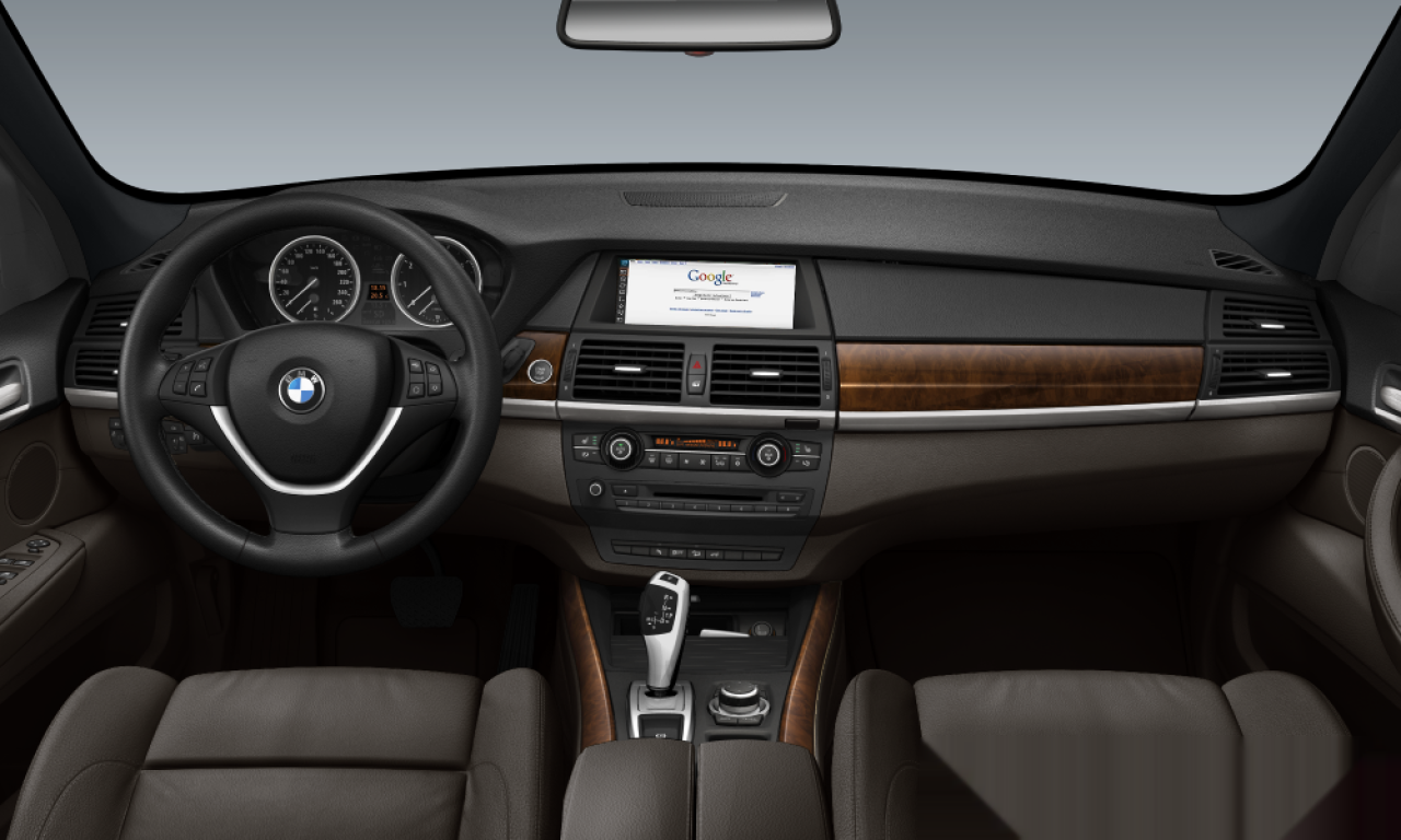 Interior of BMW X5 3.0d (E70), VIN WBAFF41000L351288