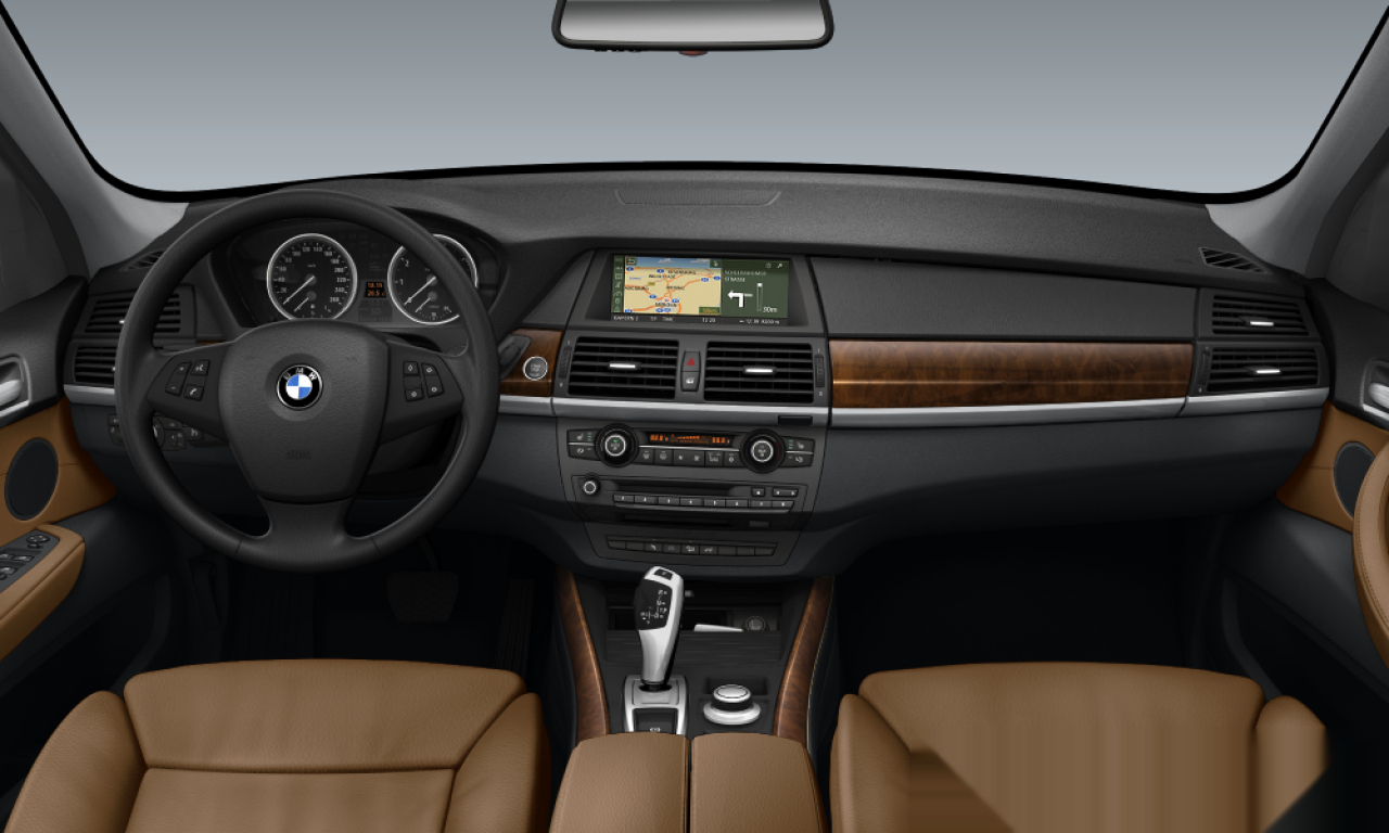 Interior of BMW X5 3.0d (E70), VIN WBAFF41040L134200