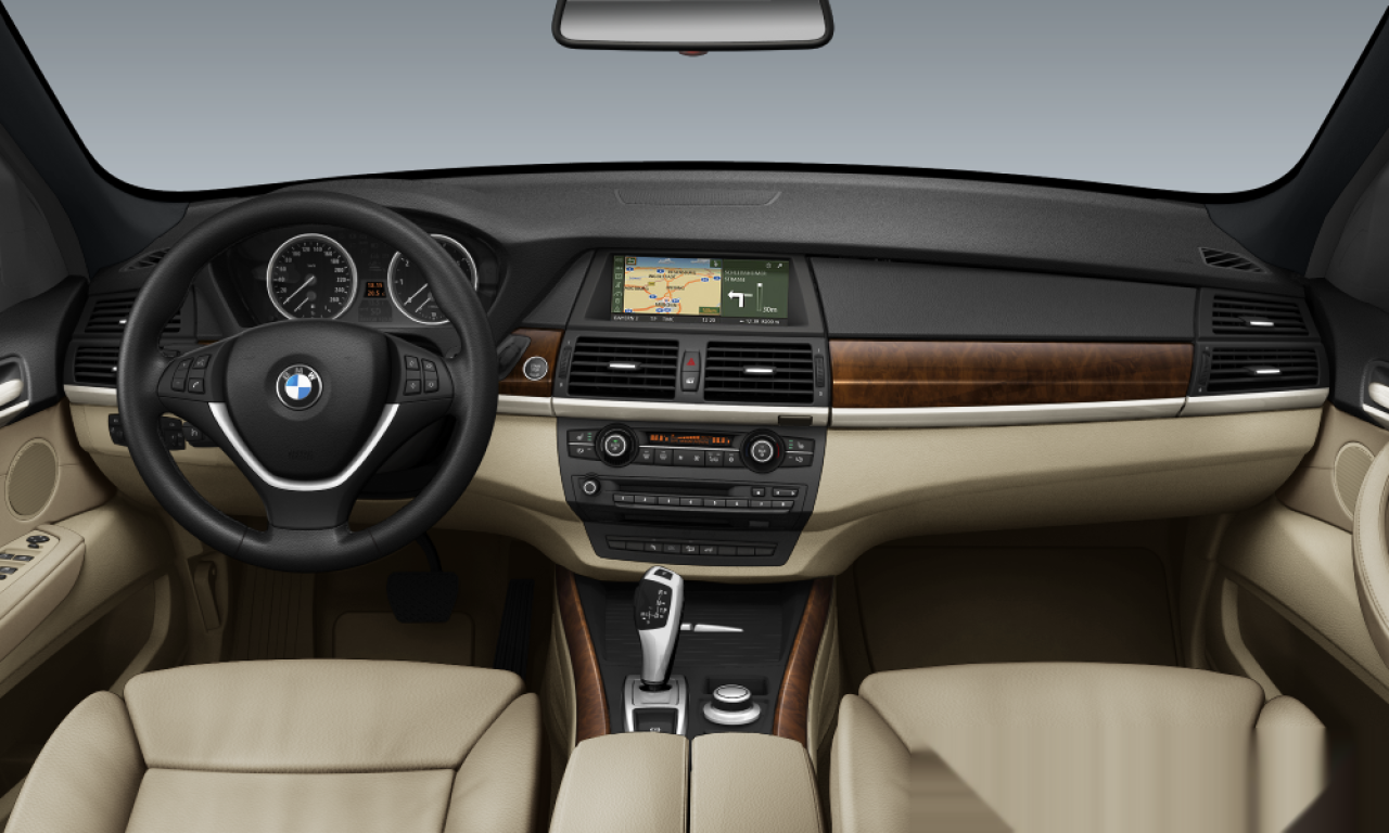 Interior of BMW X5 3.0d (E70), VIN WBAFF41050L065565