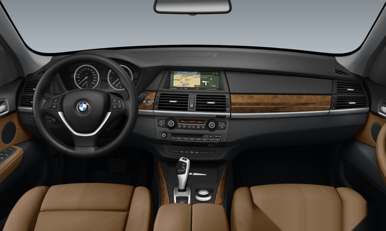 Interior of BMW X5 3.0d (E70), VIN WBAFF41050L090496