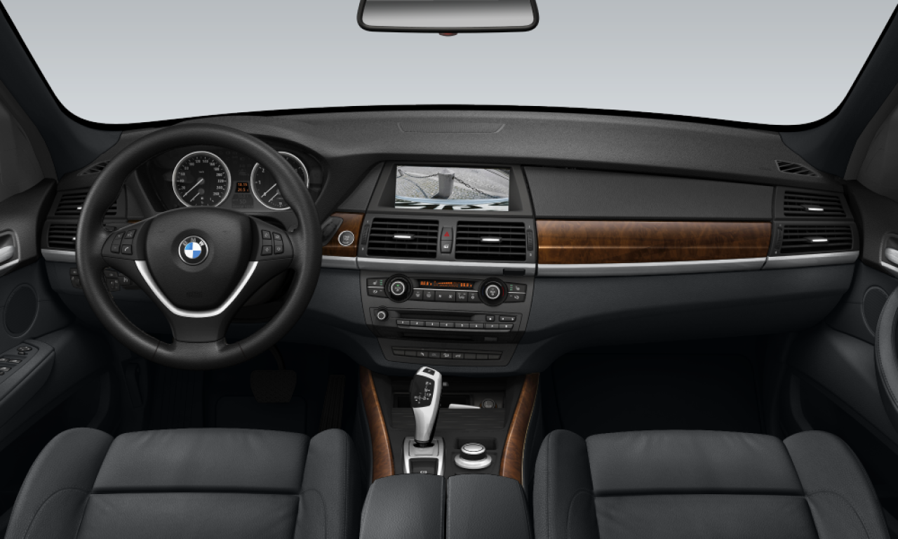 Interior of BMW X5 3.0d (E70), VIN WBAFF41050L110794