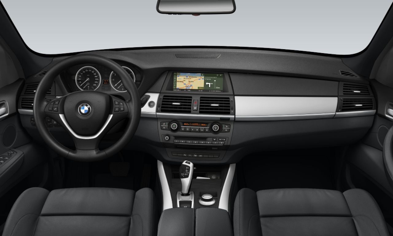 Interior of BMW X5 3.0d (E70), VIN WBAFF41060L124364