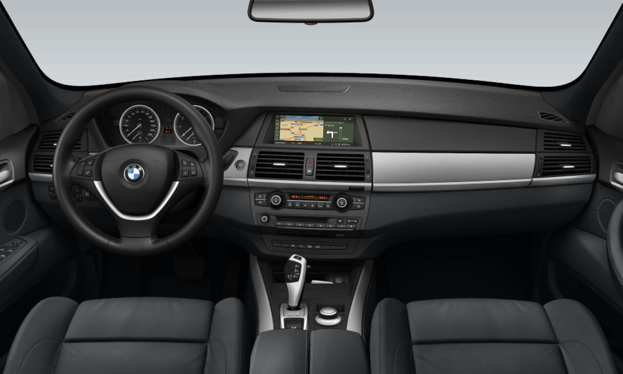 Interior of 2009 BMW X5 3.0d (E70), VIN WBAFF41070L140251