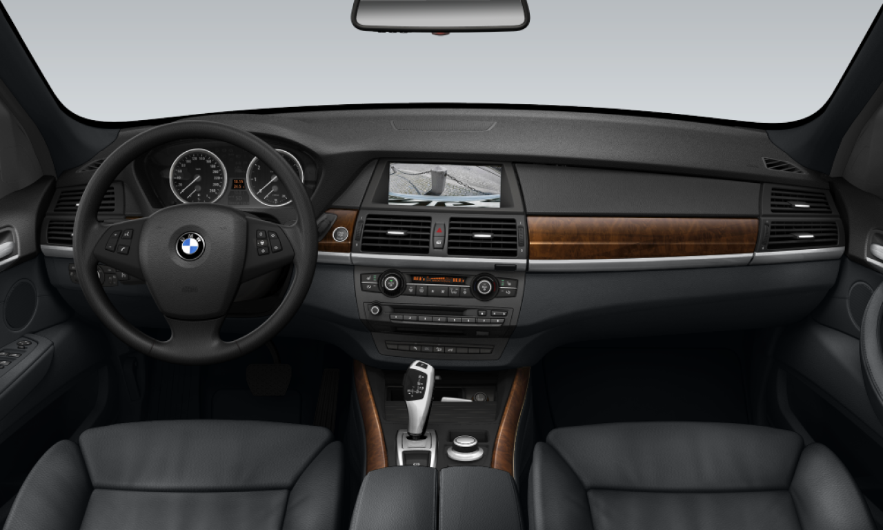 Interior of BMW X5 3.0d (E70), VIN WBAFF41090L048316