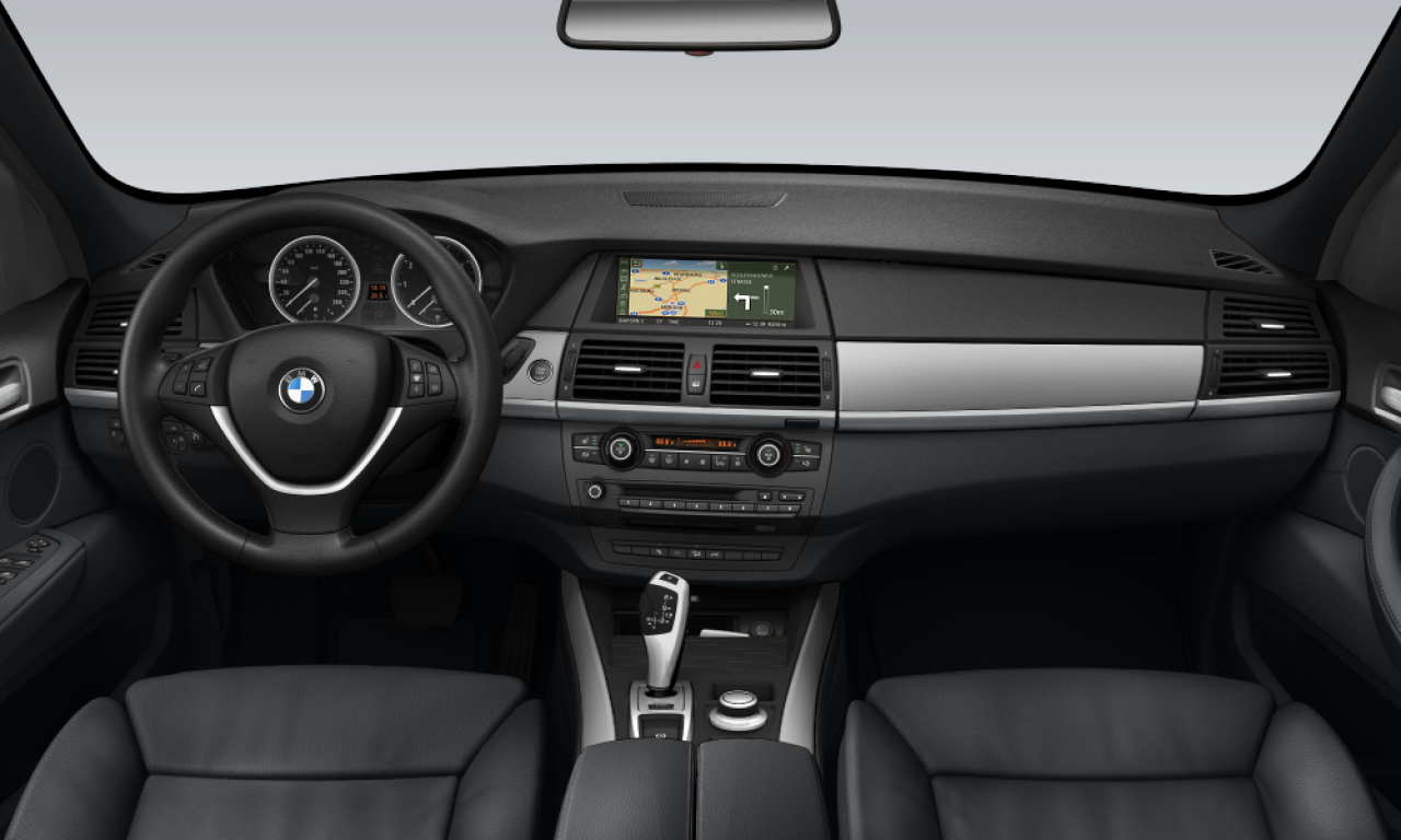 Interior of BMW X5 3.0d (E70), VIN WBAFF410X0L049569