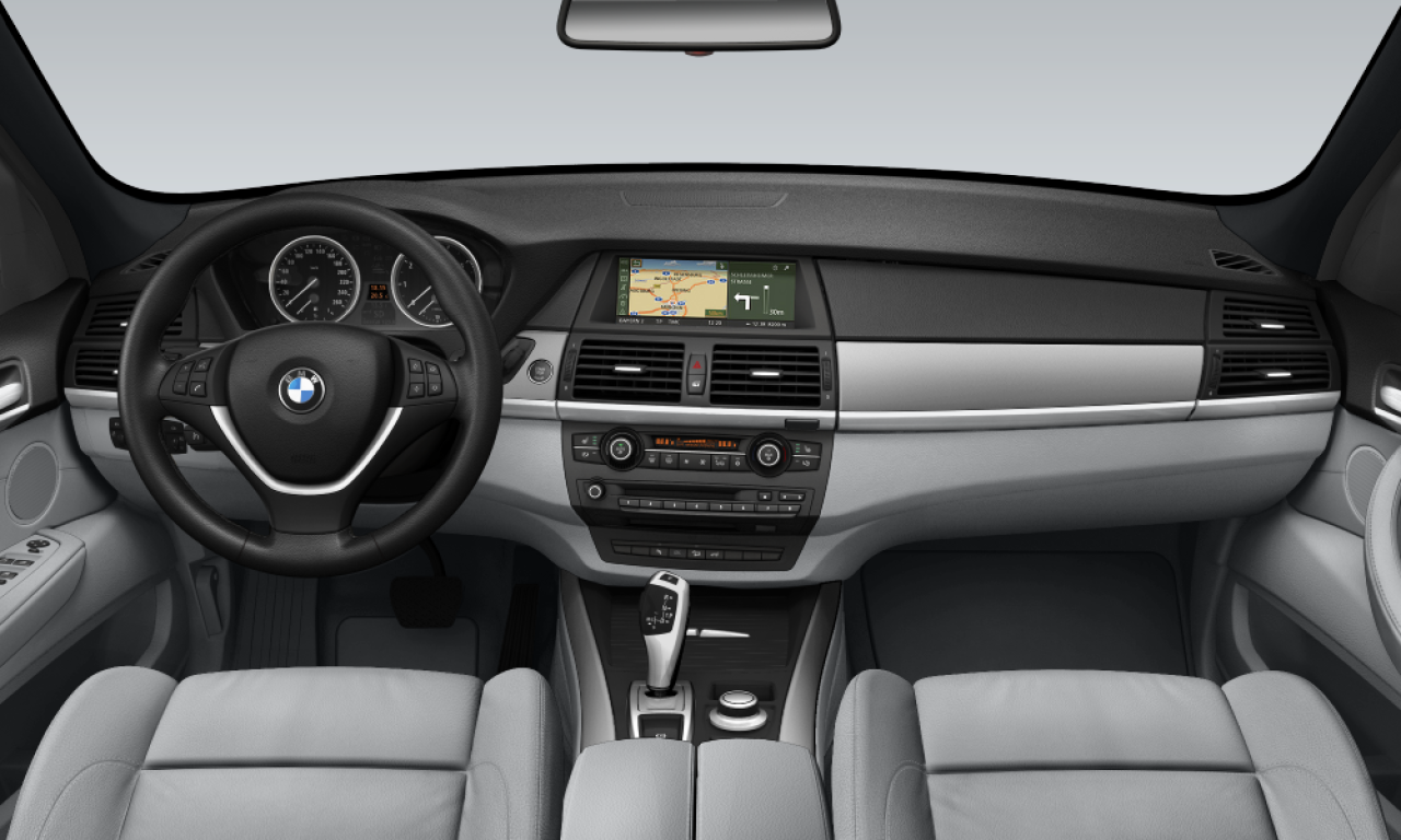 Interior of BMW X5 3.0d (E70), VIN WBAFF410X0L053699