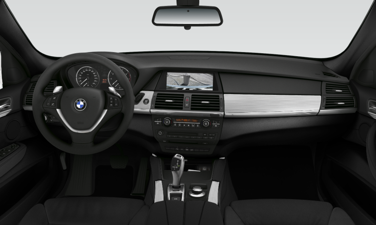 Interior of BMW X6 xDrive35d (E71), VIN WBAFG01050LC30703