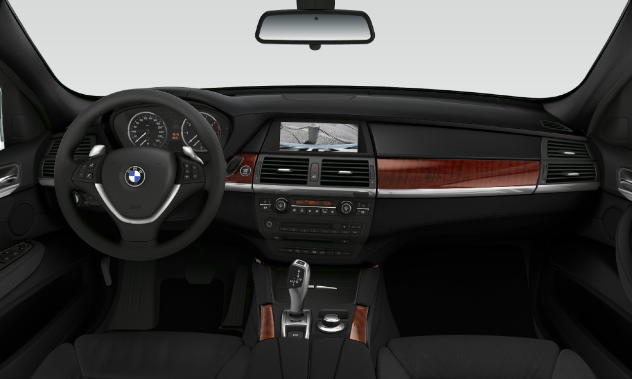 Interior of BMW X6 xDrive35d (E71), VIN WBAFG01090L190624