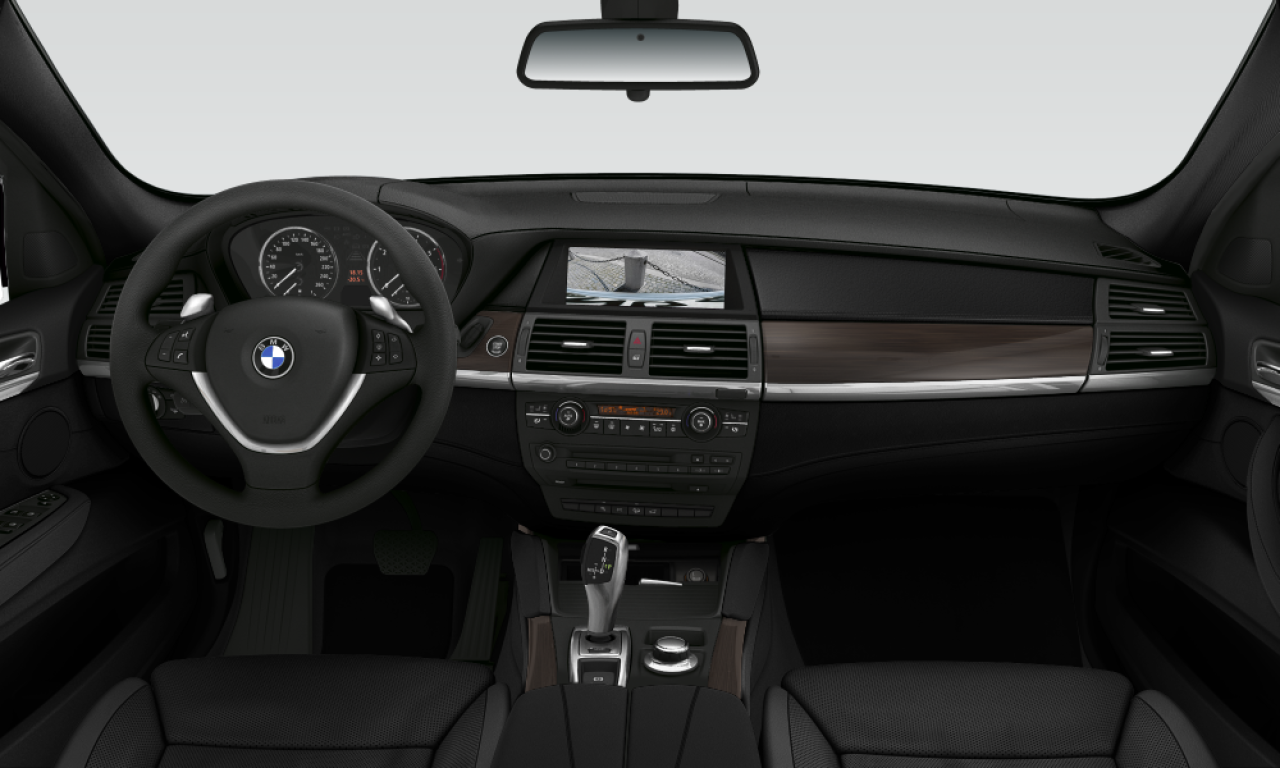 Interior of BMW X6 xDrive35d (E71), VIN WBAFG01090L328081