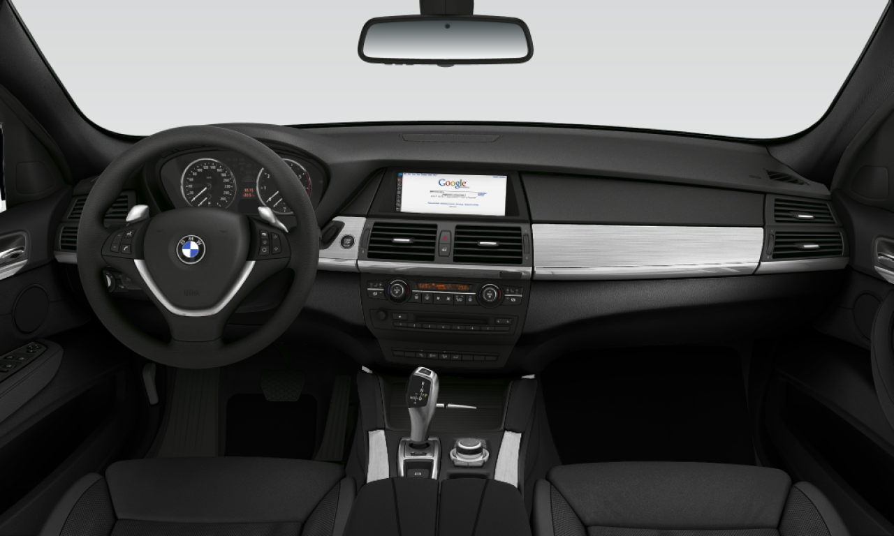 Interior of 2009 BMW X6 xDrive35d (E71), VIN WBAFG01090L334365