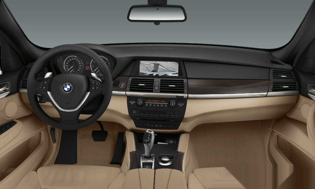Interior of 2008 BMW X6 xDrive35d (E71), VIN WBAFG01090LC29702