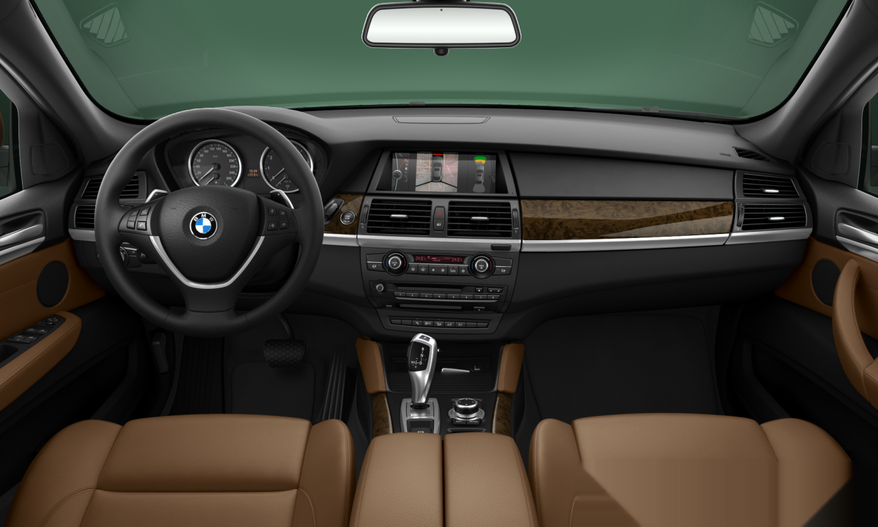 Interior of BMW X6 xDrive35i (E71), VIN WBAFG2105DL960951