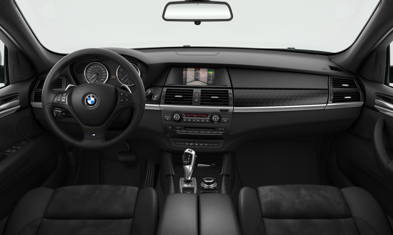 Interior of 2013 BMW X6 xDrive35i (E71), VIN WBAFG210X0L965329