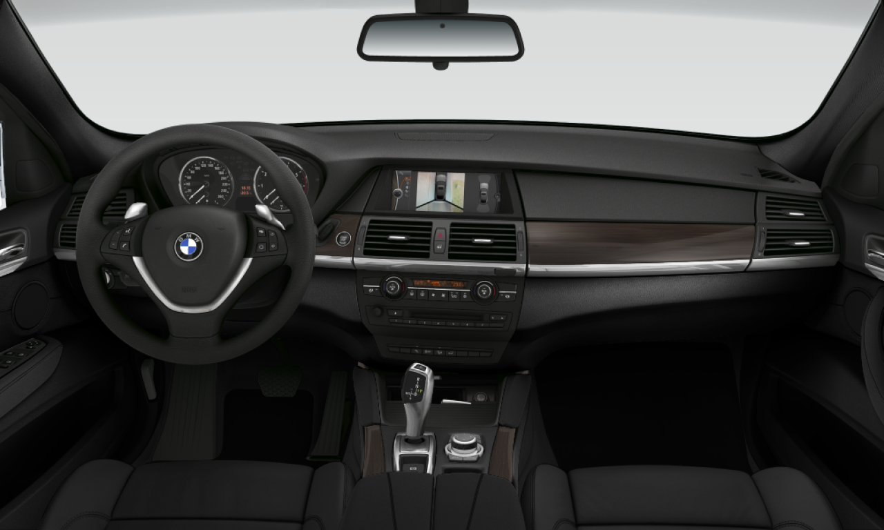 Interior of BMW X6 xDrive35i (E71), VIN WBAFG4104AL347954