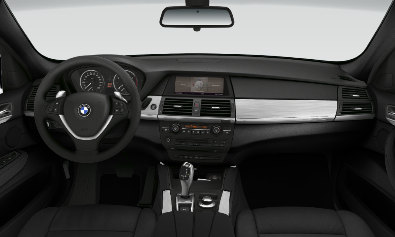 Interior of BMW X6 xDrive30d (E71), VIN WBAFG61030LT72905