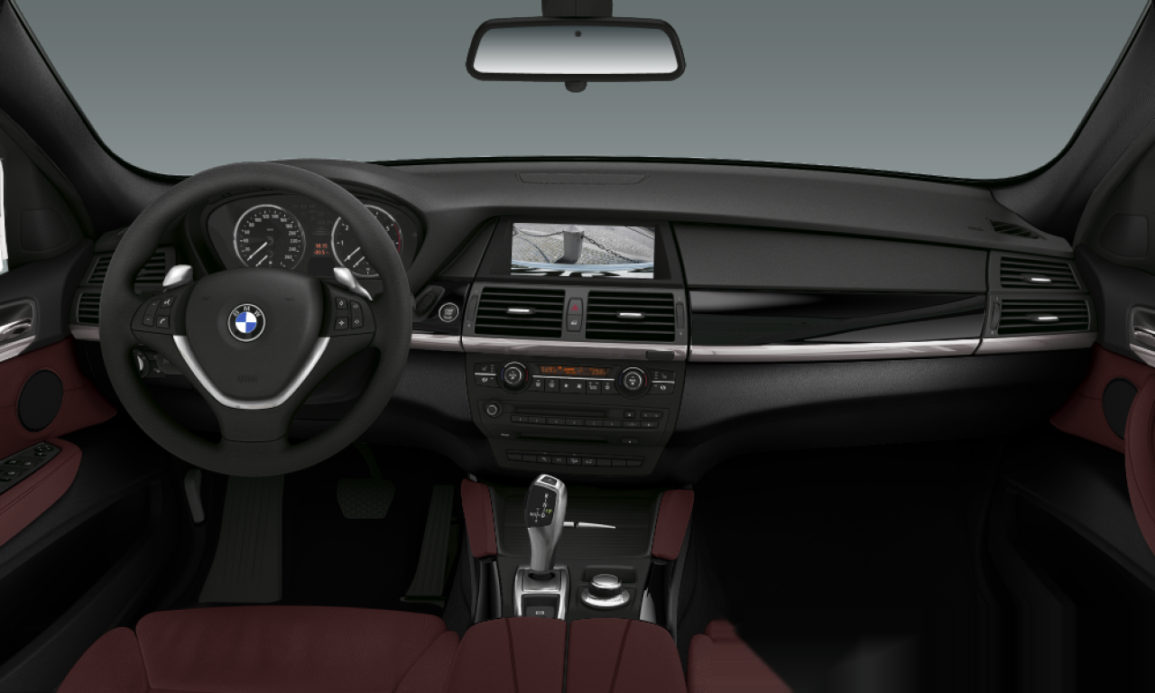 Interior of BMW X6 xDrive50i (E71), VIN WBAFG810X0L284316