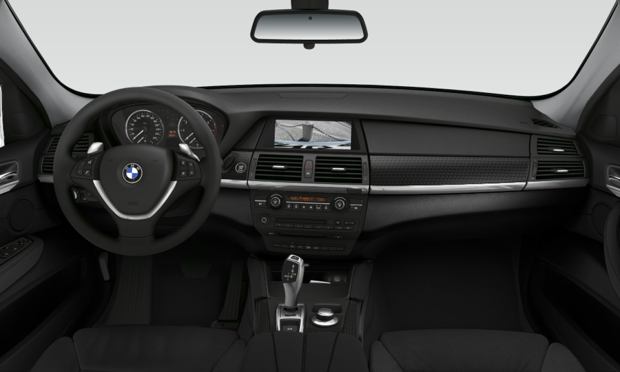 Interior of 2008 BMW X6 xDrive50i (E71), VIN WBAFG82040LG99097