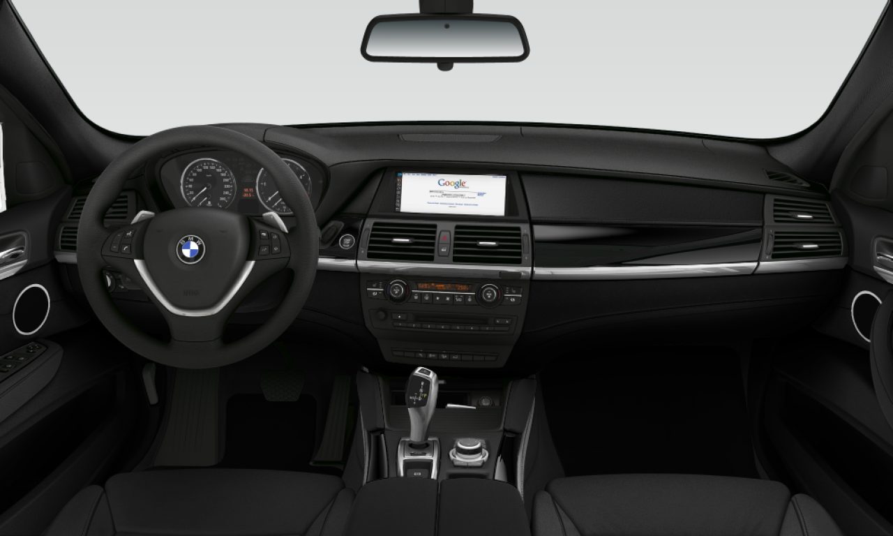 Interior of 2011 BMW X6 xDrive40d (E71), VIN WBAFH01020L474285