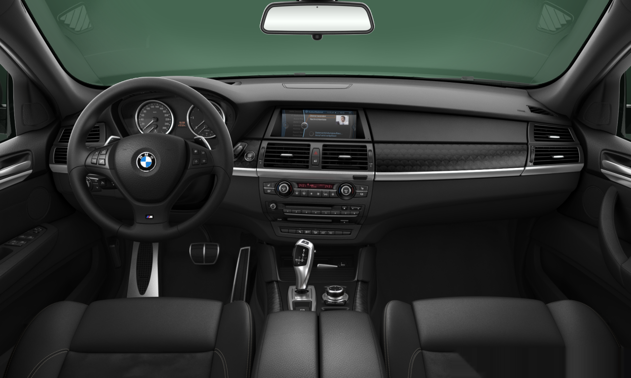 Interior of BMW X6 xDrive40d (E71), VIN WBAFH01040L859802