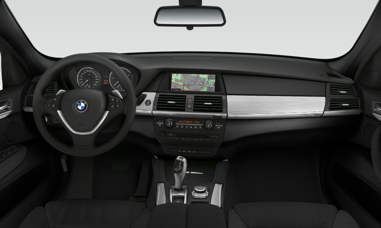 Interior of BMW X6 xDrive40d (E71), VIN WBAFH01070L854206
