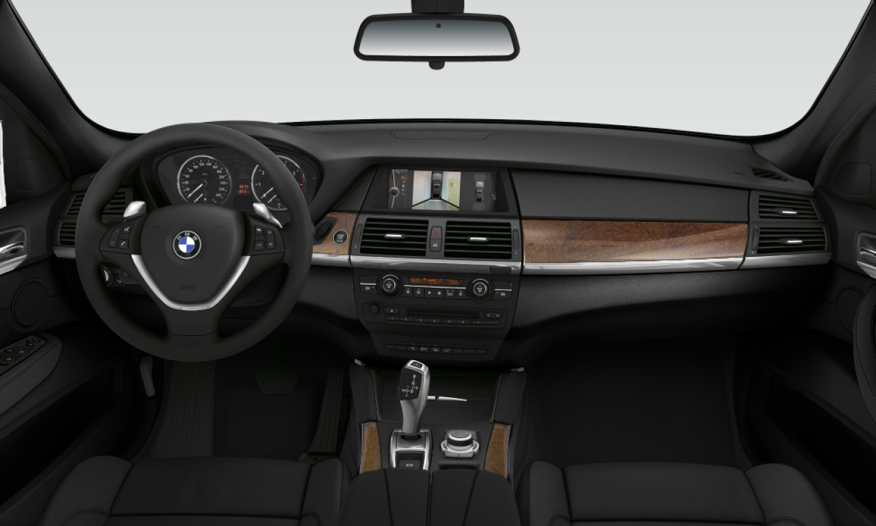 Interior of BMW X6 xDrive40d (E71), VIN WBAFH02000LL70313