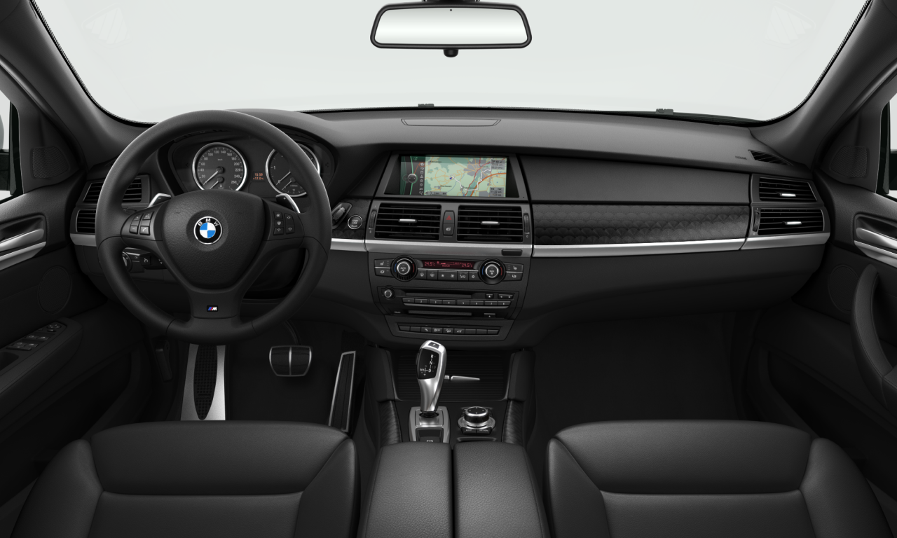 Interior of 2013 BMW X6 xDrive30d (E71), VIN WBAFH610000B44121