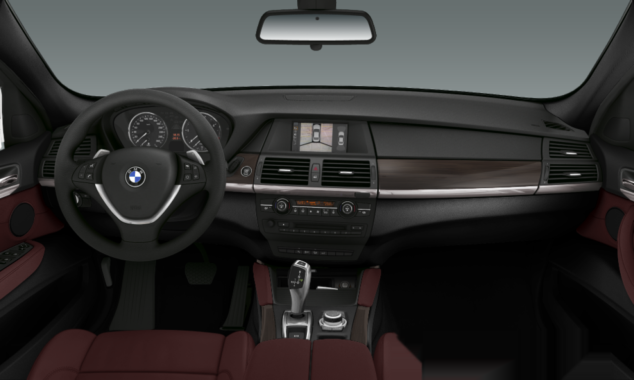 Interior of BMW X6 xDrive30d (E71), VIN WBAFH61070L995456