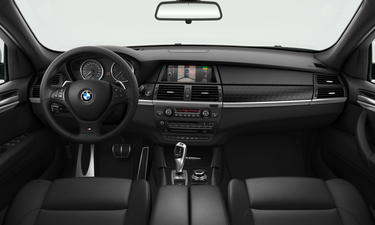 Interior of BMW X6 xDrive30d (E71), VIN WBAFH62030L872171