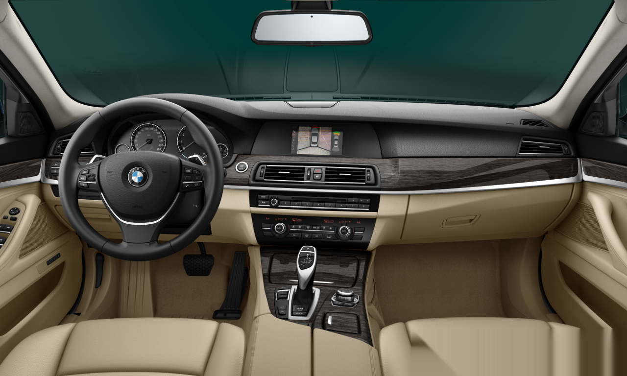 Interior of BMW 535i (F10), VIN WBAFR72040C264985
